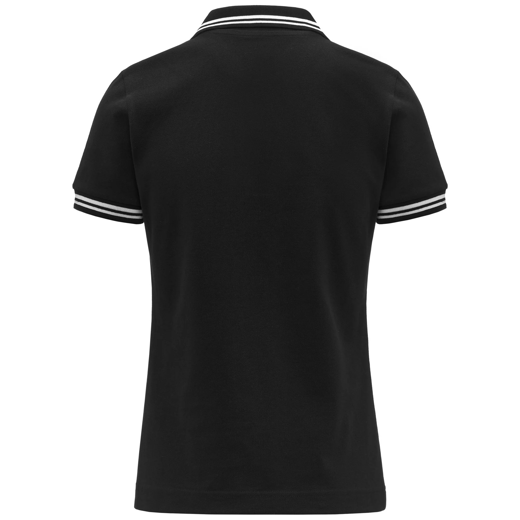 LOGO   MALTAX WSS SLIM - Polo Shirts - Polo - Woman - BLACK-WHITE - Image 3
