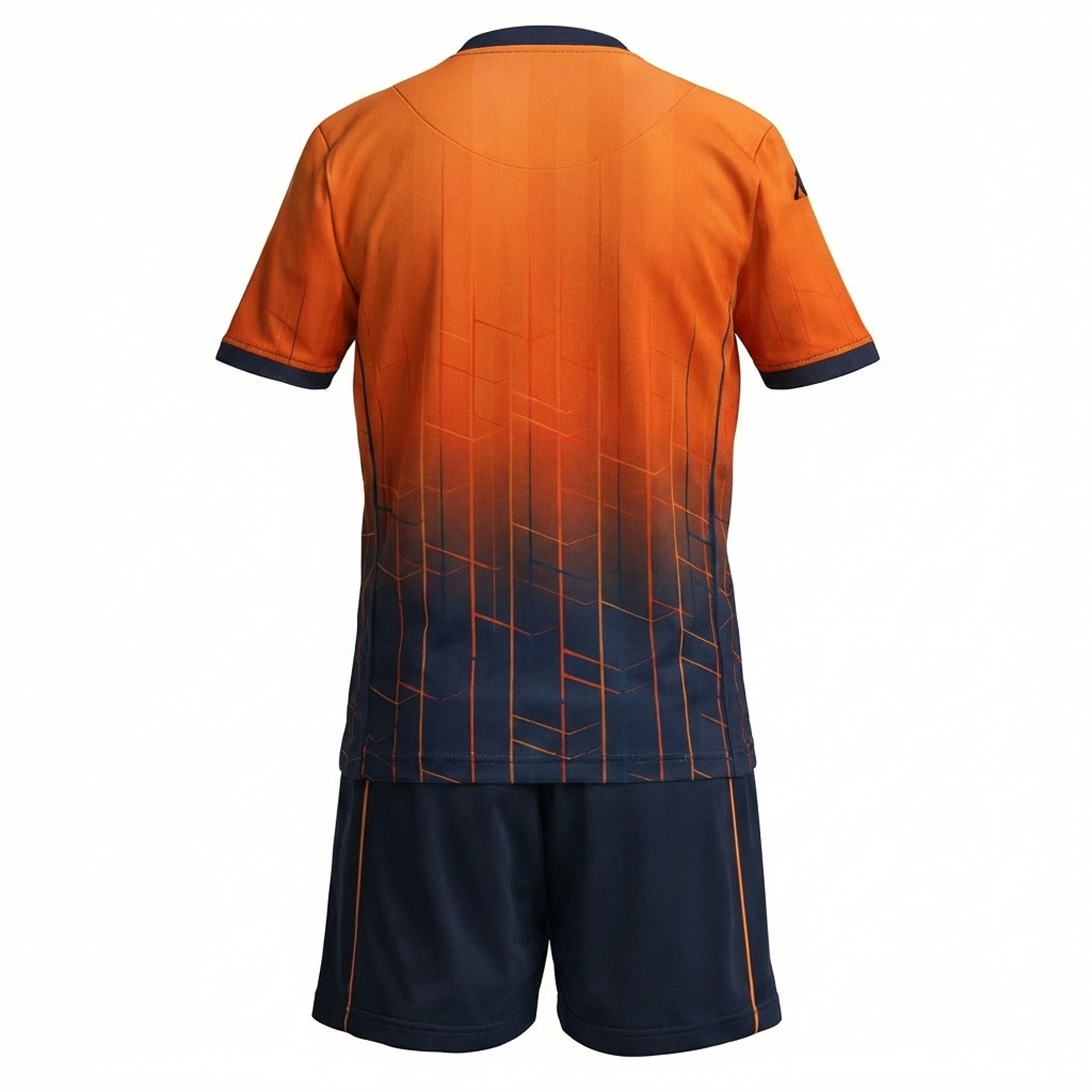 KOMBAT KIT 2026 FOURTH GENOA - Sets - Shorts / T-Shirt - Man - Red Orangeade-Blue Dk - Image 3