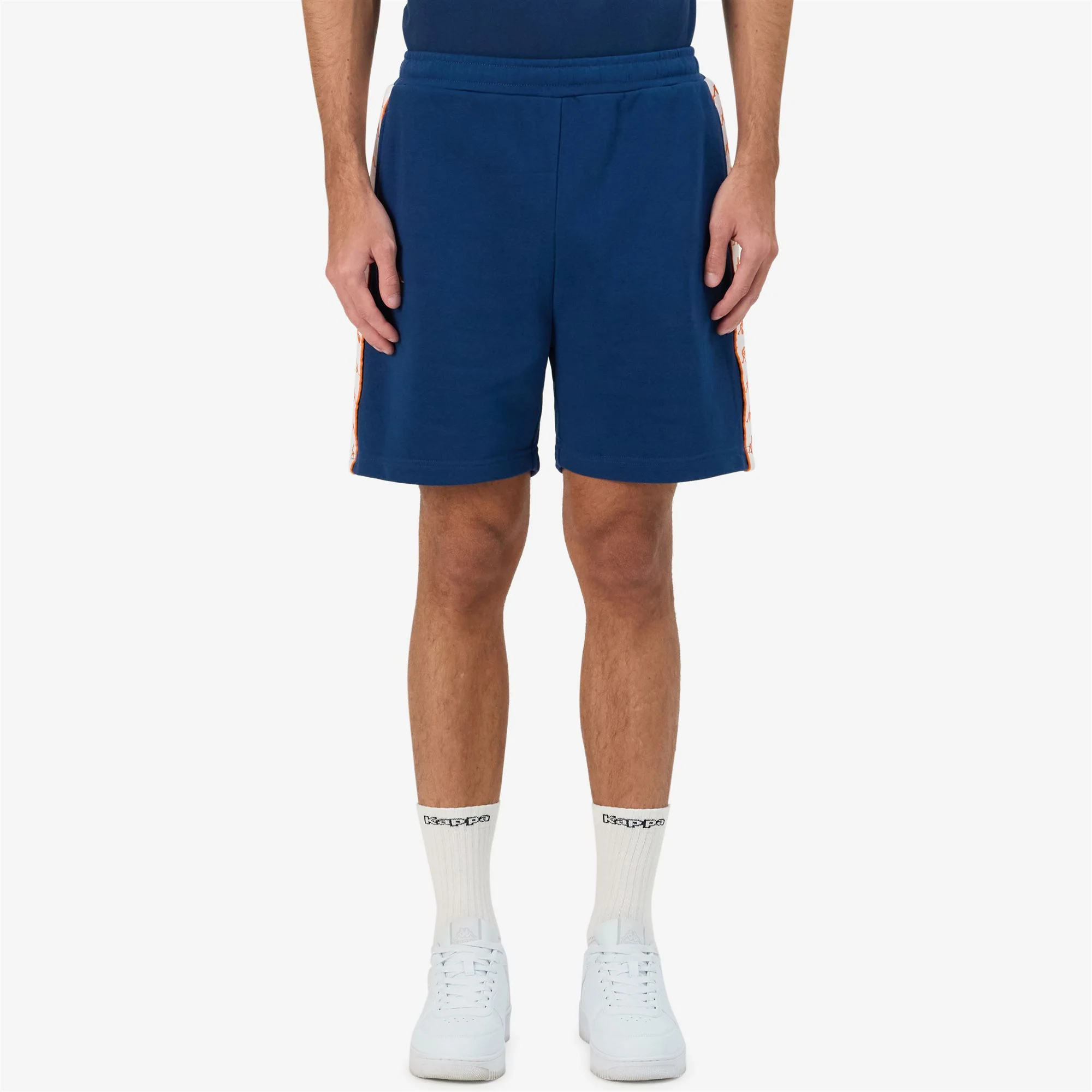222 BANDA   OVIEDO - Shorts - Sport  Shorts - Man - BLUE DK-ORANGE - Image 4