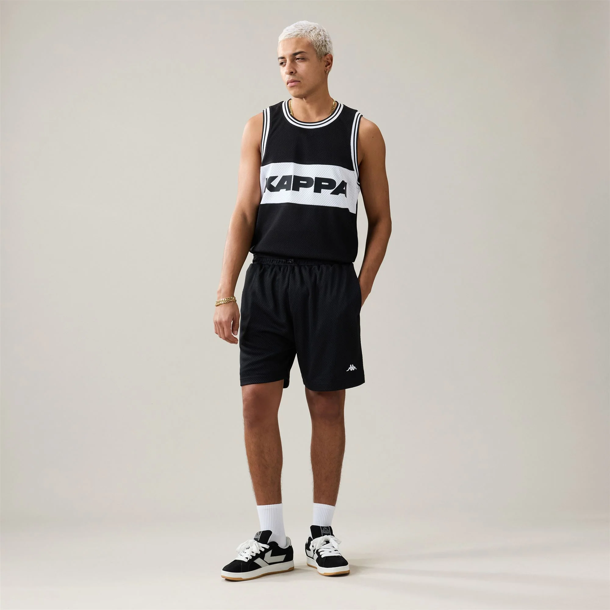 AUTHENTIC   SUMIT - Shorts - Sport Shorts - Man - Black-White - Image 6