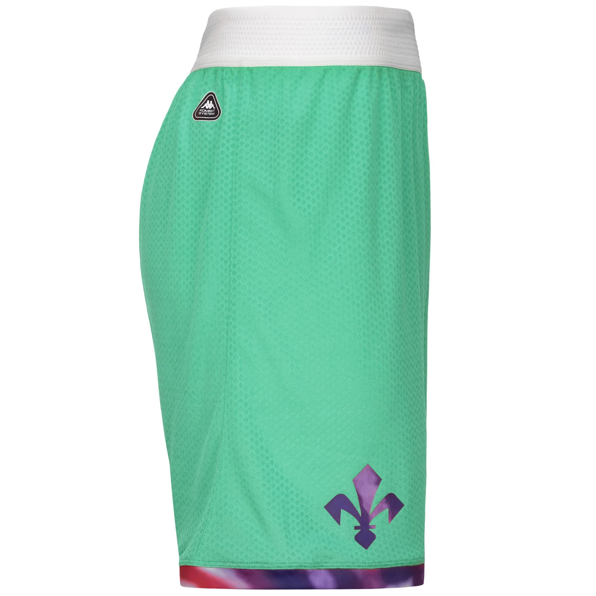 KOMBAT RYDER 2026 FIORENTINA - Shorts - Sport  Shorts - Man - GREEN IRISH-VIOLET INDIGO - Image 2