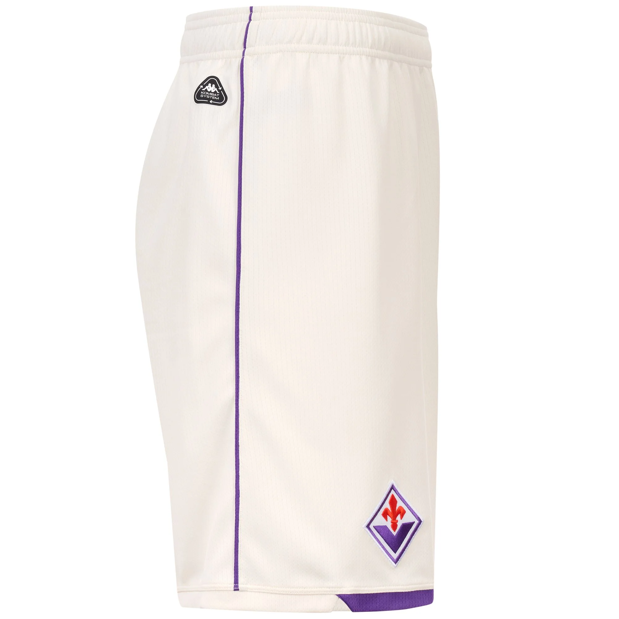 KOMBAT RYDER 2026 FIORENTINA - Shorts - Sport  Shorts - Man - WHITE WHISPER-VIOLET TILLANDSIA - Image 2