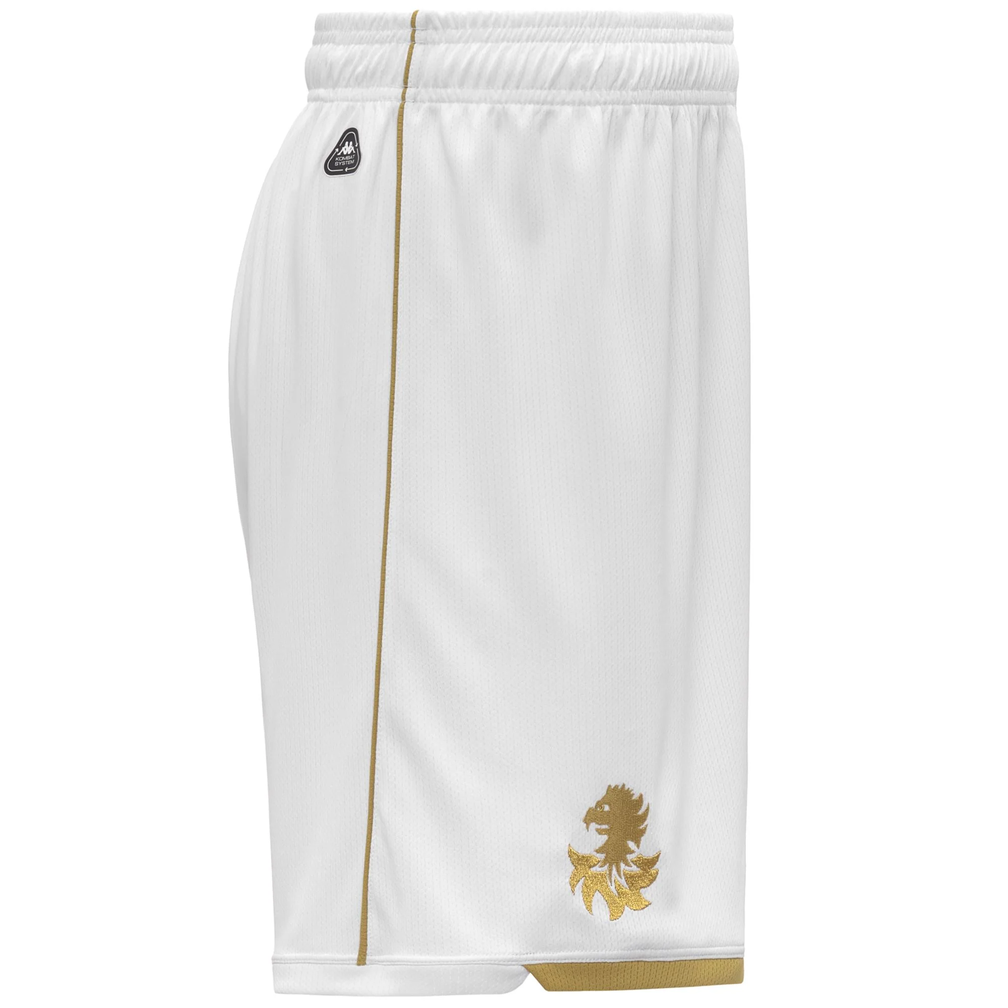 KOMBAT RYDER 2026 GENOA - Shorts - Sport  Shorts - Man - WHITE-YELLOW GOLD RICH - Image 2