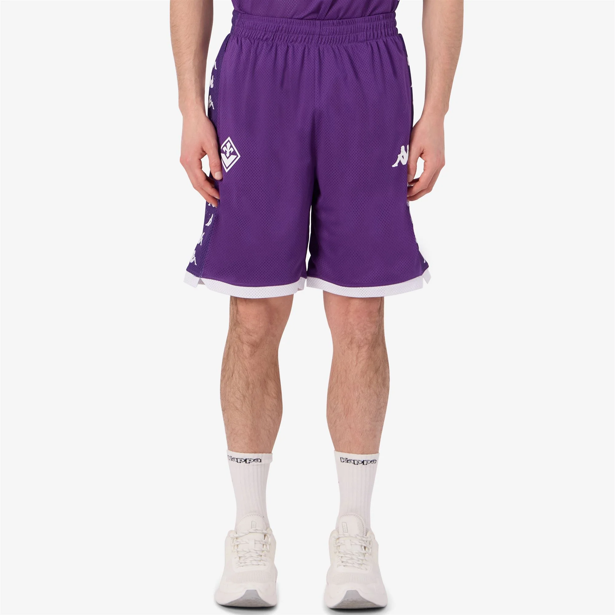 SUPPORTER CUMPERY FIORENTINA - Shorts - Sport  Shorts - Man - VIOLET INDIGO-WHITE - Image 5