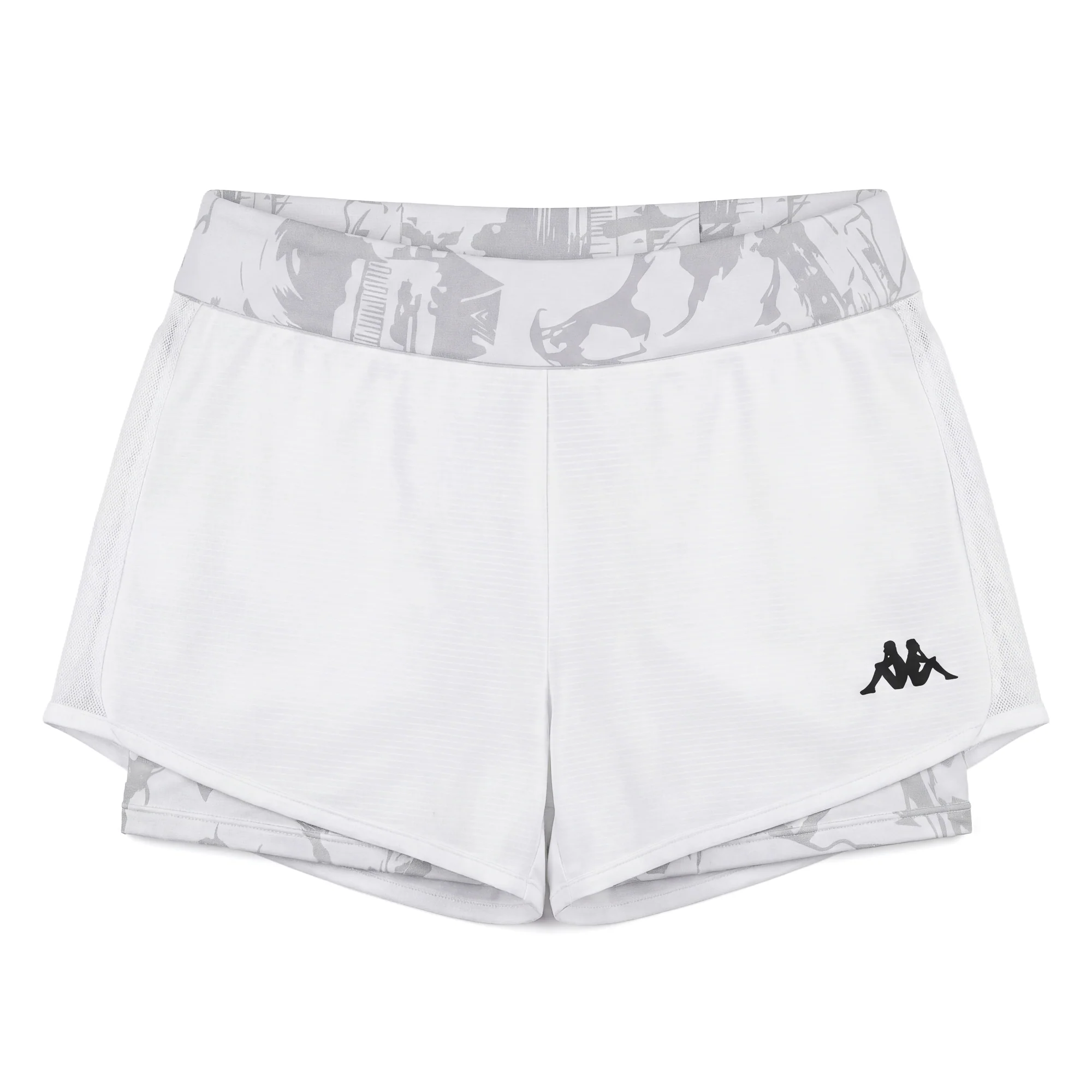 IGBAX PRO - Shorts - Sport Shorts - Woman - White-Grey Lunar - Image 2