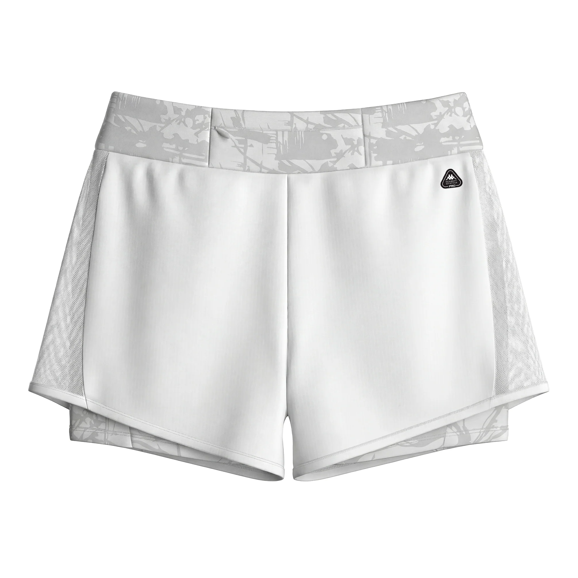 IGBAX PRO - Shorts - Sport Shorts - Woman - White-Grey Lunar - Image 3