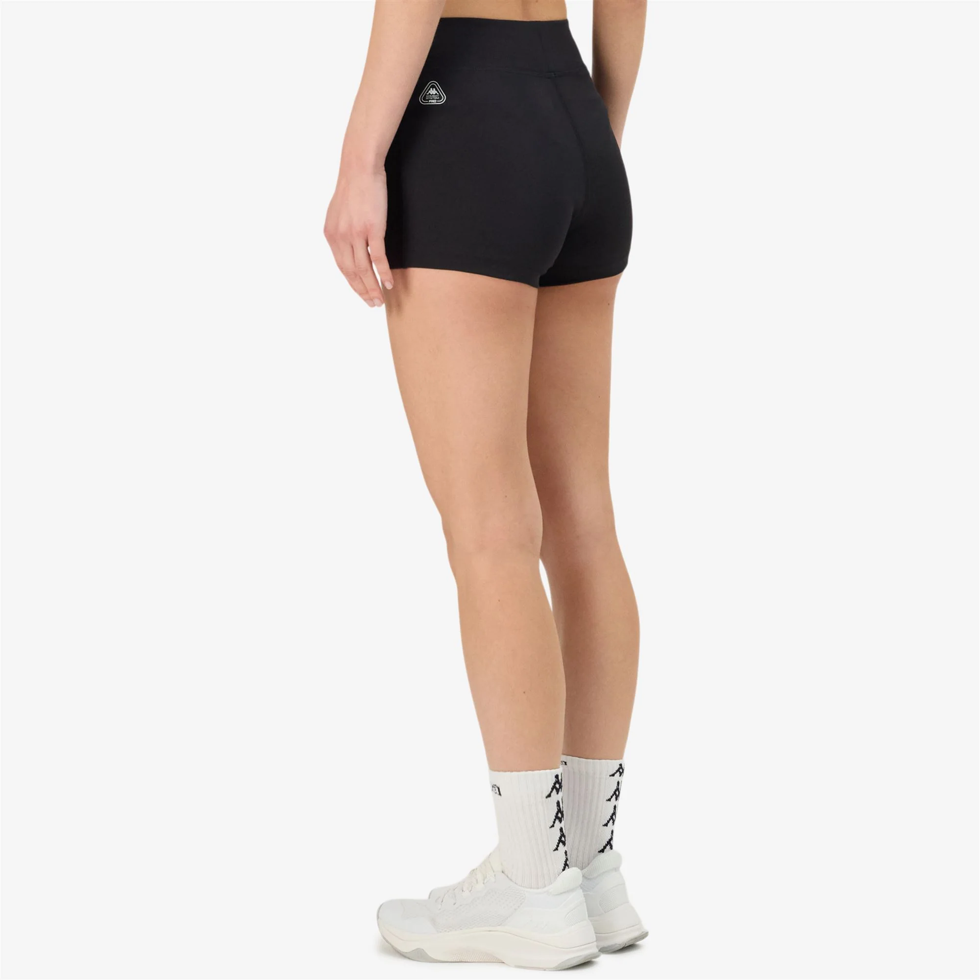 KOMBAT   WKT ESCAME - Shorts - Sport  Shorts - Woman - BLACK-NEON CORAL - Image 3