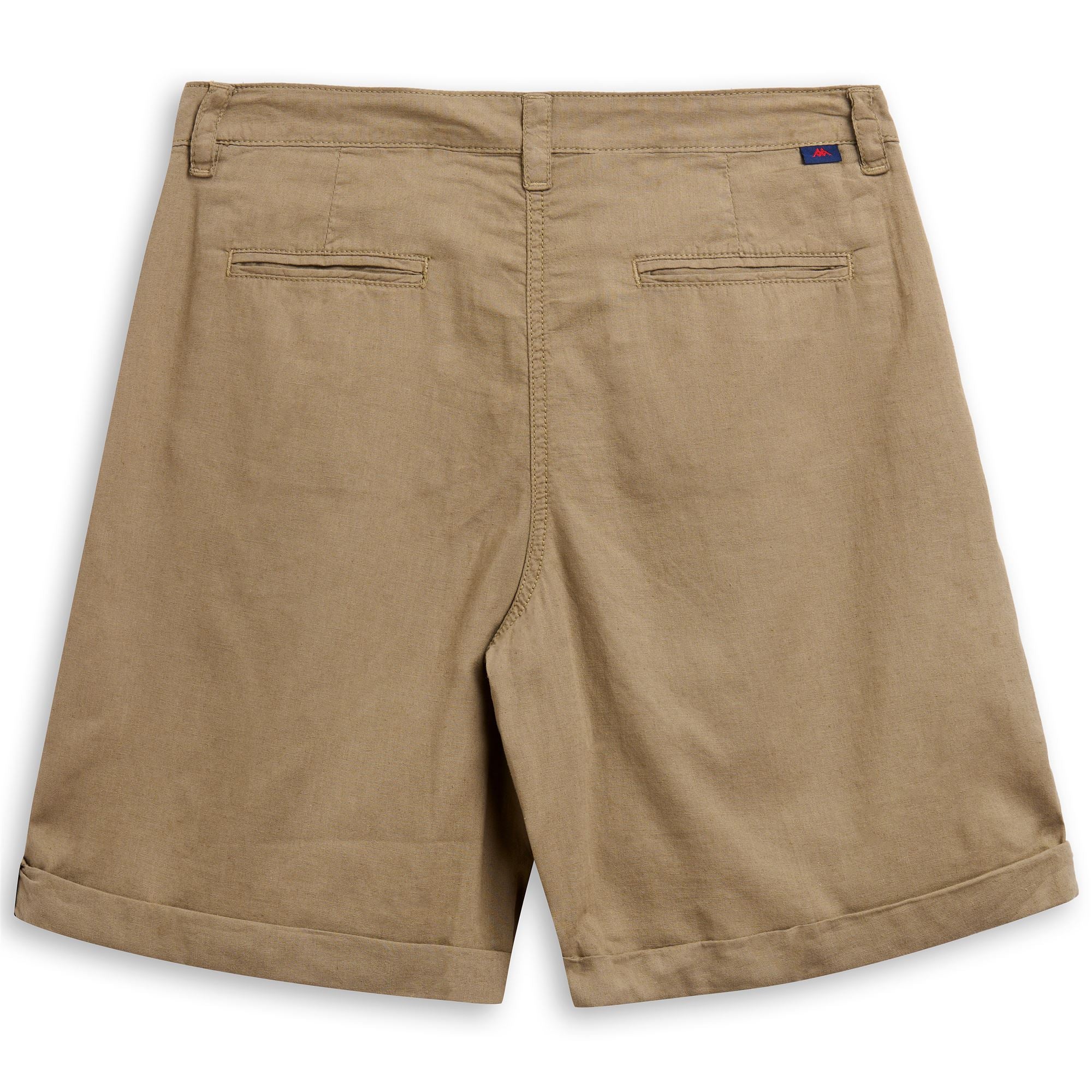 YVONNE LIGHT LINEN - Shorts - CHINO - Woman - GREEN ALOE - Image 2