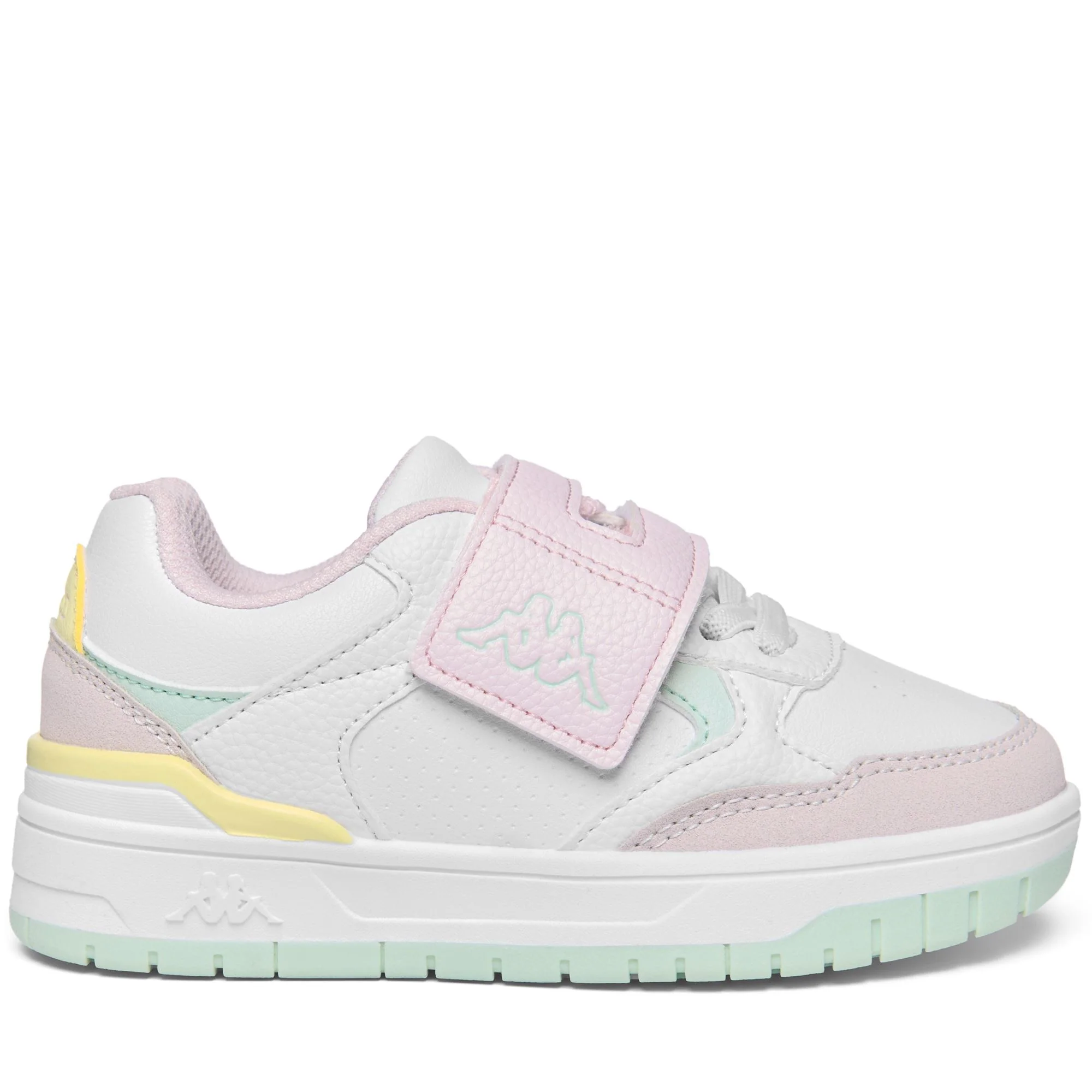 LOGO  MANIS 2.0 EV KID - Sneakers - Low Cut - Kid unisex - WHITE-PINK CALCITE-GREEN CLEARLY - Image 3