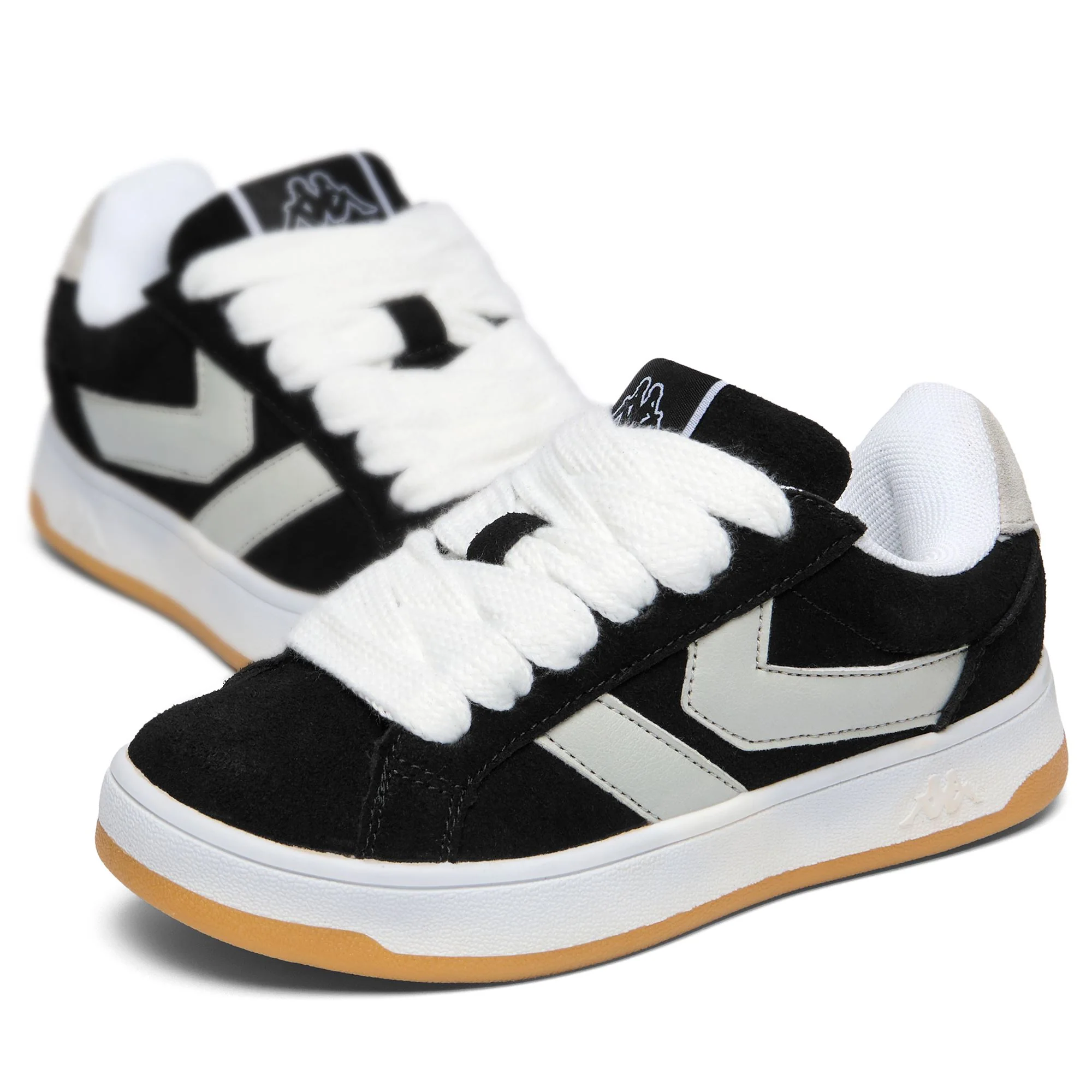 LOGO MARLON KID - Sneakers - Low Cut - Kid unisex - BLACK-WHITE - Image 4