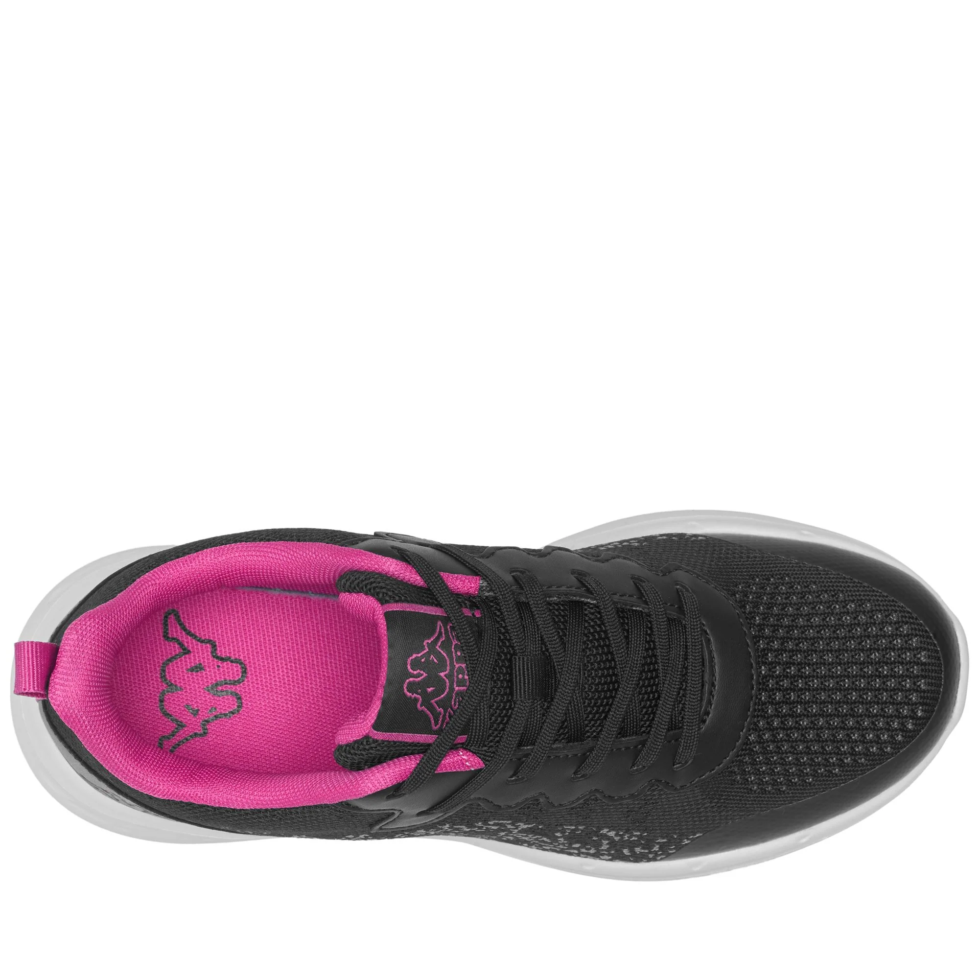 LOGO POSTIE JR - Sneakers - Low Cut - Kid unisex - BLACK-FUCHSIA BRIGHT ROSE - Image 2