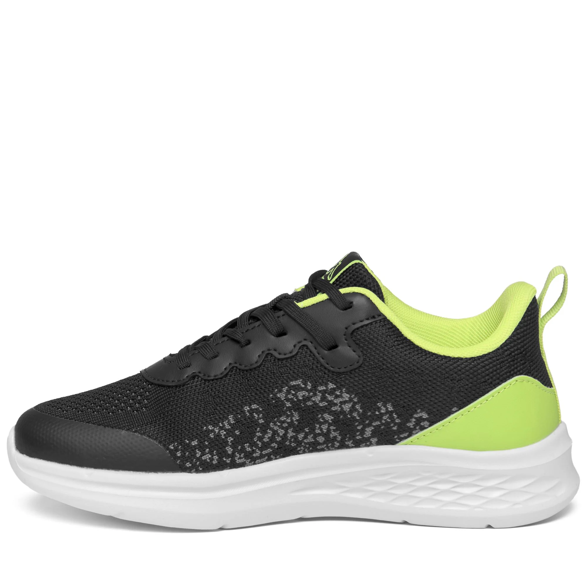 LOGO POSTIE JR - Sneakers - Low Cut - Kid unisex - BLACK-GREEN LIME - Image 5