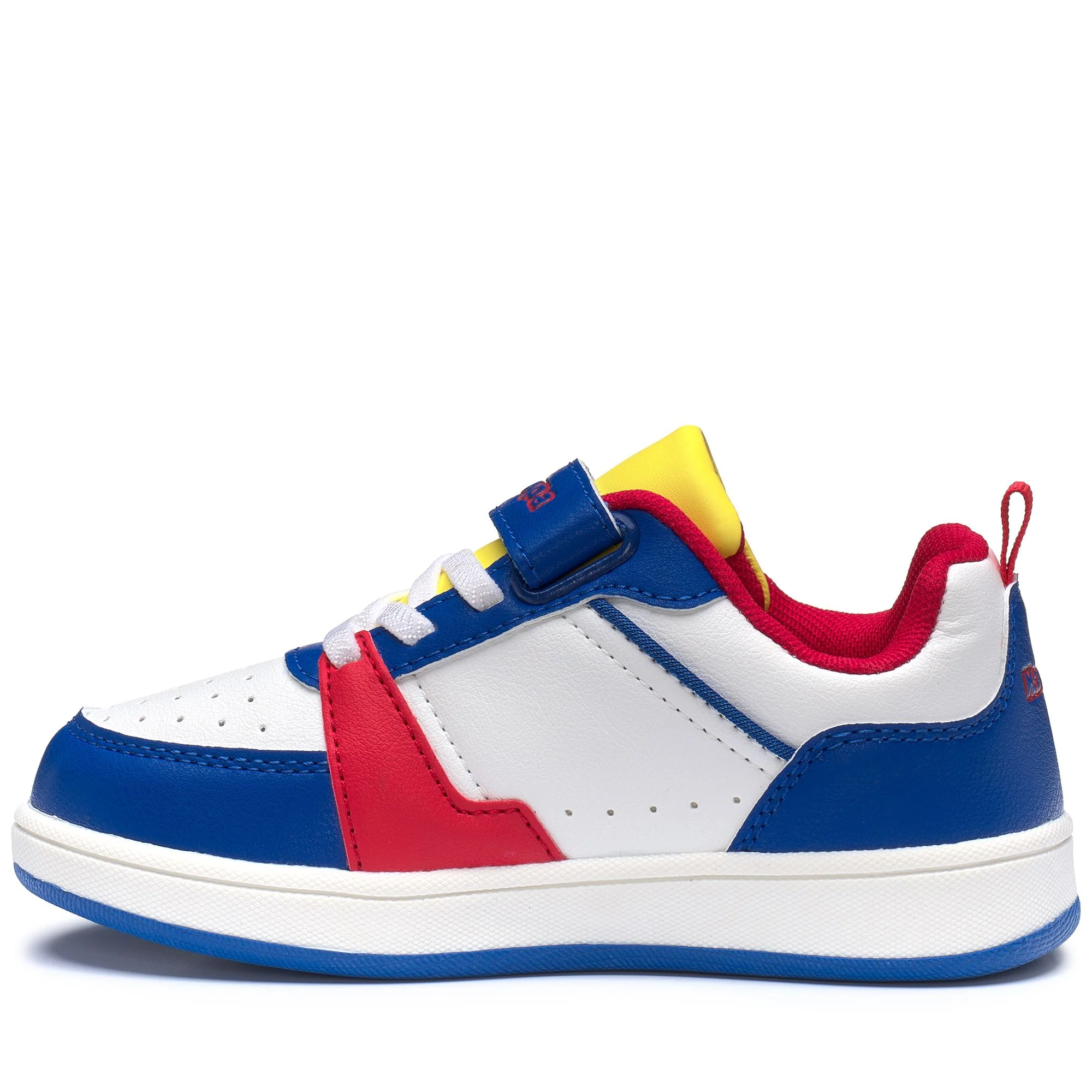LOGO  SHAY EV KID - Sneakers - Low Cut - Kid unisex - WHITE-BLUE SAPPHIRE-RED CHINESE - Image 5