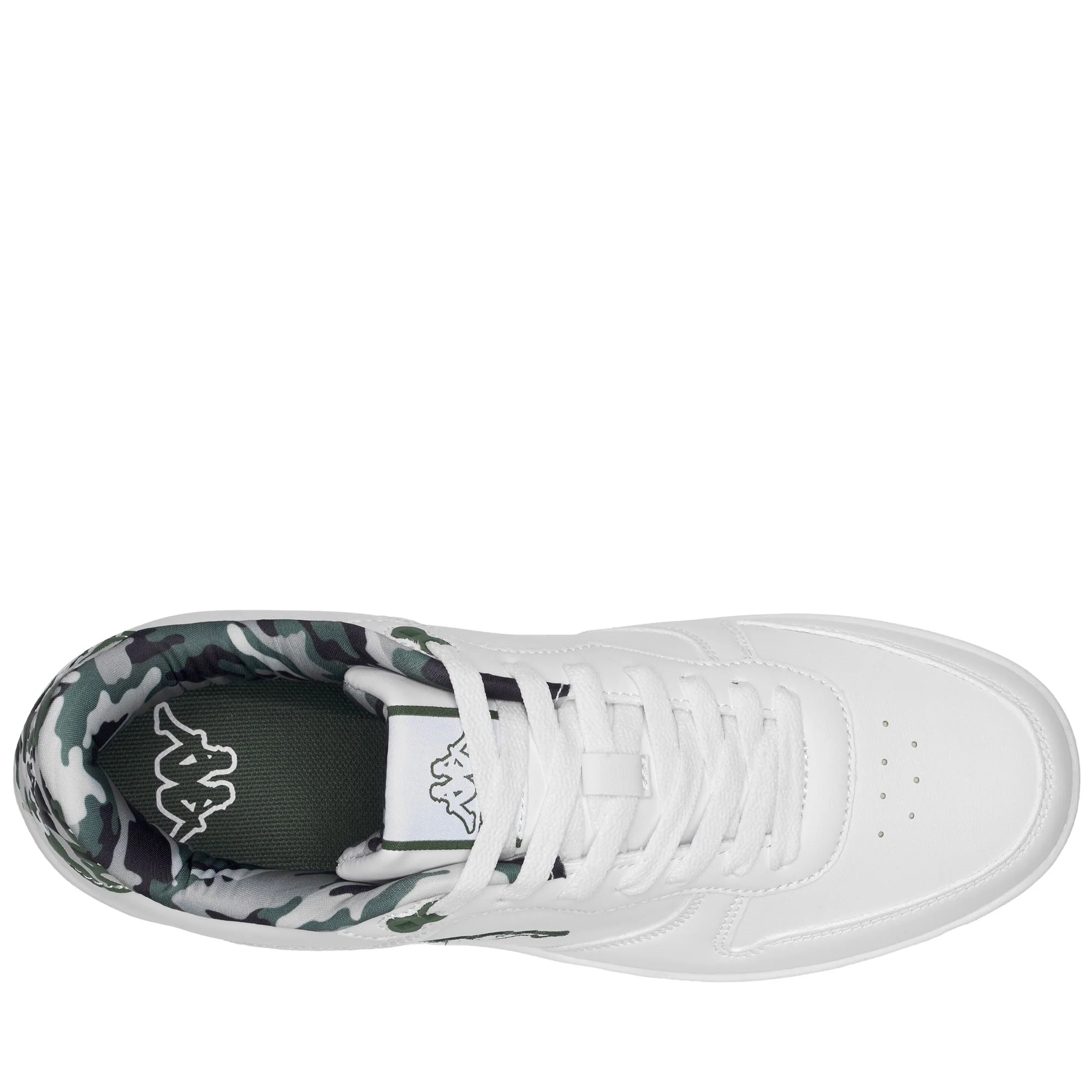 LOGO MASERTA CAMO - Sneakers - Low Cut - Unisex - WHITE-GREEN PARSLEY - Image 2