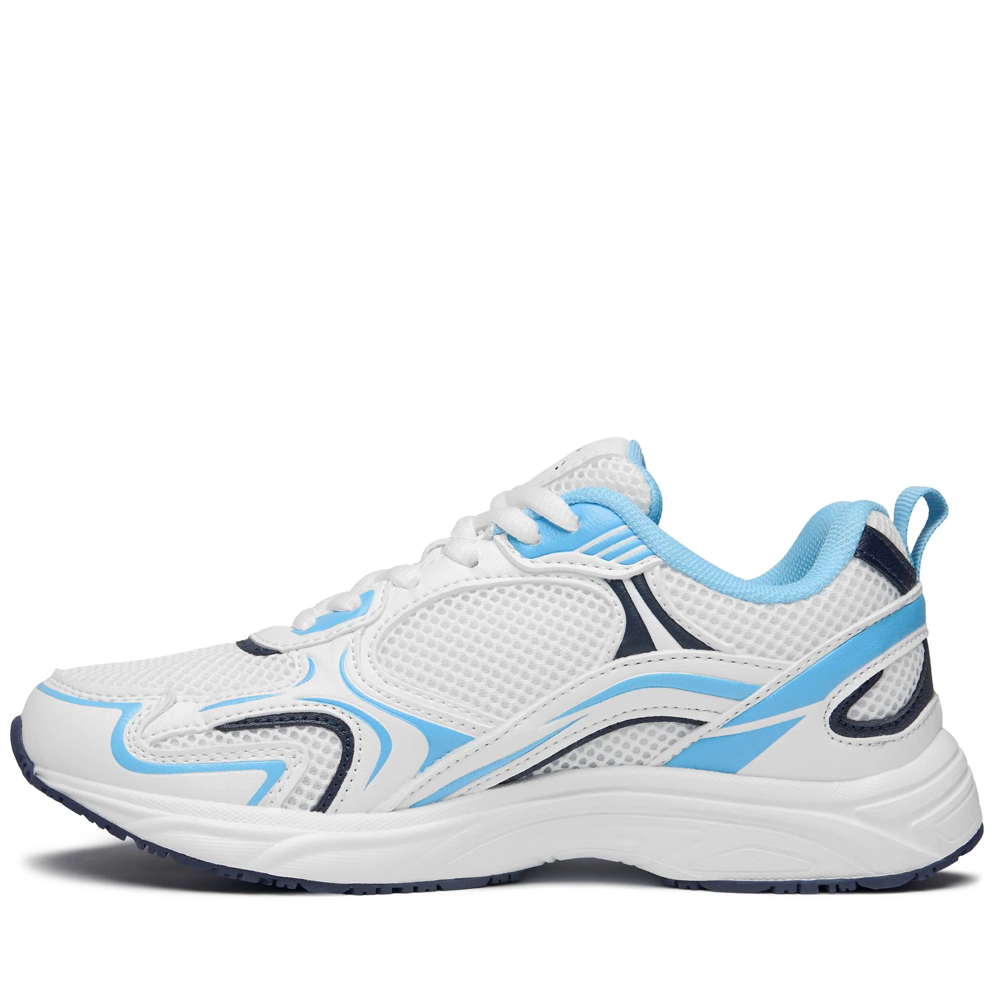 LOGO  MYGIDO - Sneakers - Low Cut - Unisex - WHITE-AZURE CELESTE-BLUE MARINE - Image 5