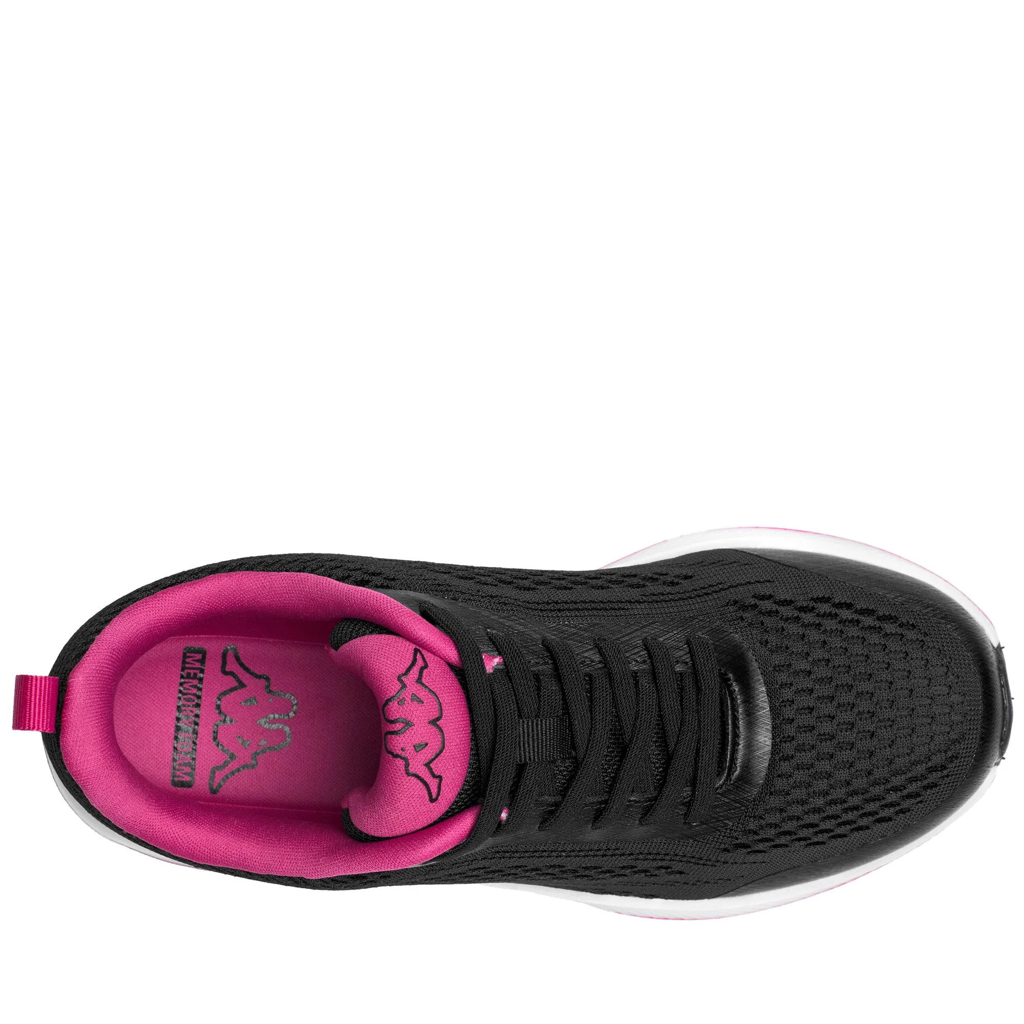 LOGO  MALKWEEN - Sneakers - Low Cut - Woman - Black-Fuchsia Bright Rose - Image 5