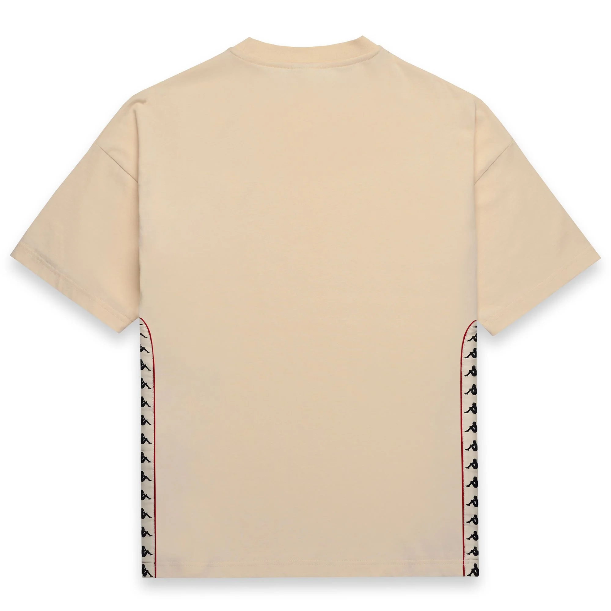 222 BANDA  SKYLER - T-Shirts & Top - T-Shirt - Man - Beige Butter-Red Md Coral-Black - Image 3