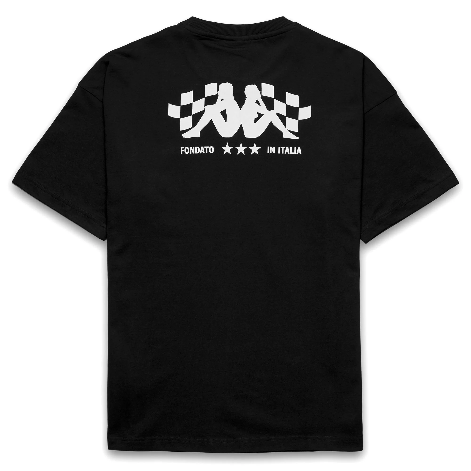AUTHENTIC  SOLIAN - T-Shirts & Top - T-Shirt - Man - Black-White - Image 2