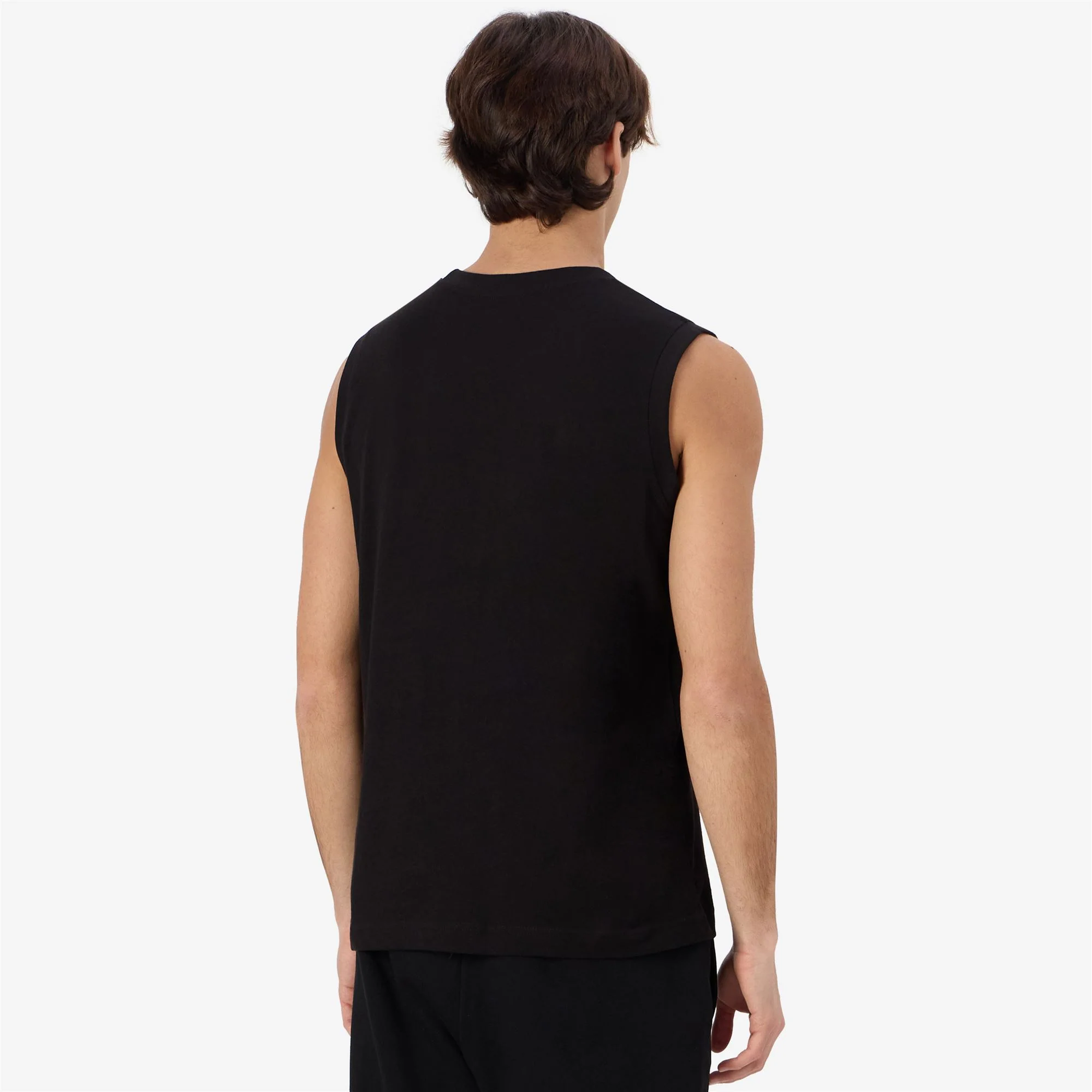 LOGO   KORPO CADWAL - T-ShirtsTop - T-Shirt - Man - BLACK-BLACK GREYISH - Image 6
